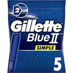 Brctoptan Blue2 Simple Kullan At Tıraş Bıçağı 5'li Tıraş Bıçağı