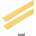 Brd Dizayn Duvar ve Dekorasyon Çıtası Kendinden Yapışkanlı 1 cm Gold - Altın - 25