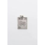 Breaking Bad Ba (Baryum) Element Kolye Ucu - Antik Gümüş Kaplama