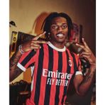Breathless A.c Milan 2024/25 Yeni Sezon Rafa Leao Iç Saha Forması - Kırmızı - Beyaz - XL