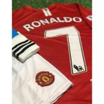 Breathless Manchester United Moskova 2008 Sezonu Cristiano Ronaldo Çocuk Forması 3'lü Set (Red) - Kırmızı - 5 - 6 Yaş