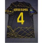 Breathless P.S.G 2022/23 Sezonu Sergio Ramos Örümcek Desenli Alternatif Forması - Siyah
