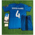 Breathless R.E.A.L M.A.D.R.İ.D 2017/18 Sergio Ramos Turkuaz Çocuk Forması 4'Lü Set - 13 - 14 Yaş