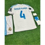 Breathless R.E.A.L M.A.D.R.İ.D 2018 Kiev Şampiyonlar Ligi Finali Sergio Ramos Çocuk Forması 4'Lü Set - 12 - 13 Yaş - Beyaz