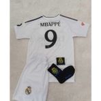 Breathless Real Madrid 2024/25 Yeni Sezon Kylian Mbappe Iç Saha Çocuk Forması 4'lü Set (Syh-Armalı) - Beyaz - 8 - 9 Yaş