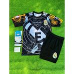 Breathless Real Madrid 2024/25 Yeni Sezonu Cristiano Ronaldo Çocuk Forması 4'lü Set (Armalı) - Siyah - 8 - 9 Yaş