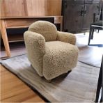 Breda Home Concept Teddy Ahşap Ayaklı Çocuk Bebek Koltuğu Sandalyesi - Kahverengi