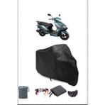 Breen Arora Quantum 125 Uyumlu Siyah Motorsiklet Branda, Motor Örtüsü