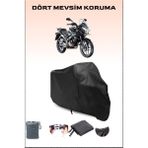 Breen Bajaj Pulsar As 150 Uyumlu Siyah Motorsiklet Branda, Motor Örtüsü