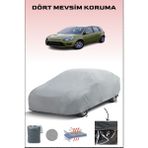 Breen Ford Figo 1 ile Uyumlu Oto Branda, Araba Brandası, Su ve Güneş Geçirmez Araba Çadırı - Gri