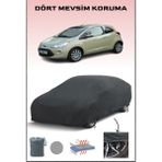 Breen Ford Ka 2 ile Uyumlu Oto Branda, Araba Brandası, Su ve Güneş Geçirmez Araba Çadırı - Siyah