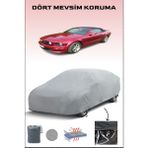 Breen Ford Mustang Convertible V ile Uyumlu Oto Branda, Araba Brandası, Su ve Güneş Geçirmez Araba Çadırı - Gri