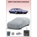 Breen Ford Sierra Hatchback 1 ile Uyumlu Oto Branda, Araba Brandası, Su ve Güneş Geçirmez Araba Çadırı - Gri