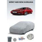 Breen Geely Gc6 ile Uyumlu Oto Branda, Araba Brandası, Su ve Güneş Geçirmez Araba Çadırı - Gri