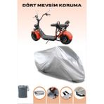 Breen Gri Elektrikli Iki Tekerlekli Motosiklet Volta Yide SE03 Uyumlu Motor Brandası, Tam Koruma