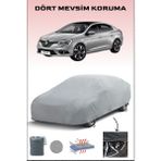 Breen Gri Renault Megane Sedan Araba Brandası, Oto Branda, Su ve Toz Geçirmez, 4 Mevsim Koruma
