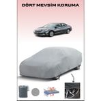 Breen Honda Accord x ile Uyumlu Oto Branda, Araba Brandası, Su ve Güneş Geçirmez Araba Çadırı - Gri