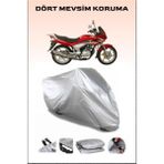 Breen Honda Cbf 150 Uyumlu Motorsiklet Branda, Motor Örtüsü - Gri, Arka Çanta ve Kilit Uyumsuz