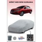 Breen Honda City 6 ile Uyumlu Oto Branda, Araba Brandası, Su ve Güneş Geçirmez Araba Çadırı - Gri