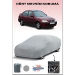 Breen Honda Civic 6 Fastback ile Uyumlu Oto Branda, Araba Brandası, Su ve Güneş Geçirmez Araba Çadırı - Gri