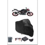 Breen Kawasaki Z 500 Se Uyumlu Siyah Motorsiklet Branda, Motor Örtüsü