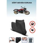 Breen Kawasaki Z 650 Rs Uyumlu Siyah Motorsiklet Branda, Motor Örtüsü