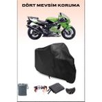 Breen Kawasaki Zx-7 R Uyumlu Siyah Motorsiklet Branda, Motor Örtüsü