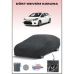 Breen Kia Forte 5 Door 2013 - 2016 Araba Brandası Oto Branda - Siyah