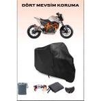 Breen Ktm 690 Duke R Uyumlu Siyah Motorsiklet Branda, Motor Örtüsü