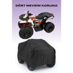 Breen Kuba Bull 110 Atv Su Geçirmez Brandası -Siyah