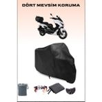 Breen Kuba Chia 125 Uyumlu Siyah Motorsiklet Branda, Motor Örtüsü - Siyah, Arka Çanta ve Kilit Uyumsuz