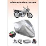 Breen Kuba Çita 100R Max Arka Çanta Uyumlu Motosiklet Branda Su Geçirmez Dayanıklı Kumaş