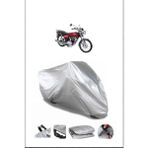 Breen Kuba Çita 50R Gold Gri Motosiklet Brandası Arka Çanta Uyumsuz - Gri, Arka Çanta ve Kilit Uyumsuz