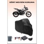 Breen Kuba Cr1-S Uyumlu Siyah Motorsiklet Branda, Motor Örtüsü