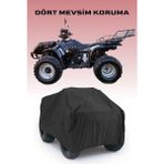 Breen Kuba Lh 300 Atv Su Geçirmez Brandası -Siyah
