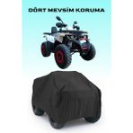 Breen Kuba Mx 220 Atv Su Geçirmez Brandası -Siyah