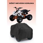 Breen Kuba Predator 110 Atv Su Geçirmez Brandası -Siyah