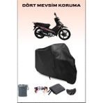 Breen Kuba Reiz 100 Uyumlu Siyah Motorsiklet Branda, Motor Örtüsü