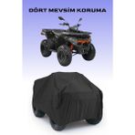 Breen Kuba Vıp Track Atv Su Geçirmez Brandası -Siyah