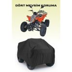 Breen Kuba XY150ST-1 Atv Su Geçirmez Brandası -Siyah
