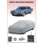 Breen Mercedes-Benz W123 ile Uyumlu Oto Branda, Araba Brandası, Su ve Güneş Geçirmez Araba Çadırı - Gri
