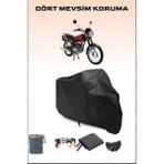 Breen Mondial 125 Mg Classic Uyumlu Siyah Motorsiklet Branda, Motor Örtüsü