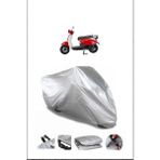 Breen Mondial 50 Turismo Gri Motosiklet Brandası Arka Çanta Uyumsuz - Gri, Arka Çanta ve Kilit Uyumsuz