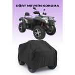 Breen Mondial Terra Lander 500 Atv Su Geçirmez Brandası -Siyah