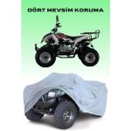 Breen Mondial Vulcan Atv Su Geçirmez Brandası -Gri