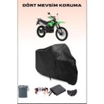 Breen Mondial X-Treme Max 200I Uyumlu Siyah Motorsiklet Branda, Motor Örtüsü - Siyah, Arka Çanta ve Kilit Uyumsuz