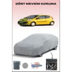 Breen Peugeot 107 3 Kapılı 2008 - 2014 Araba Brandası Oto Branda - Gri
