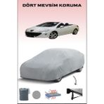 Breen Peugeot 308 cc 1 ile Uyumlu Oto Branda, Araba Brandası, Su ve Güneş Geçirmez Araba Çadırı - Gri