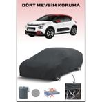 Breen Siyah Citroen C3 Araba Brandası, Oto Branda, Su ve Toz Geçirmez, 4 Mevsim Koruma