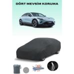 Breen Smart #3 ile Uyumlu Oto Branda, Araba Brandası, Su ve Güneş Geçirmez Araba Çadırı - Siyah